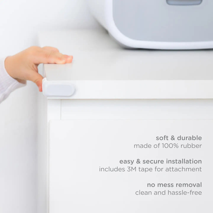 Ubbi White Corner Protectors, 16 Pack