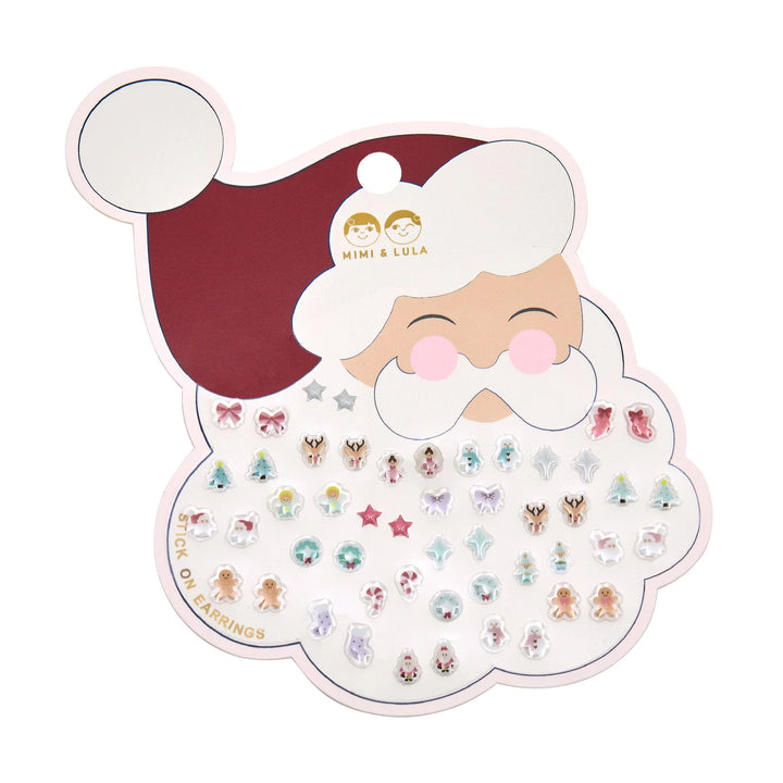 Mimi & Lula Santa Stick On Earrings