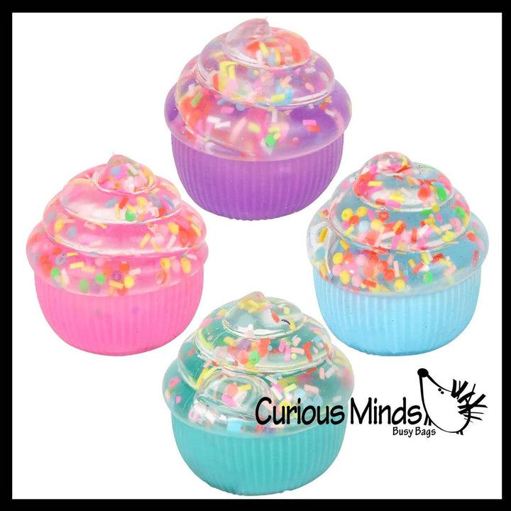 Cupcake Shaped Molasses Stretch Ball