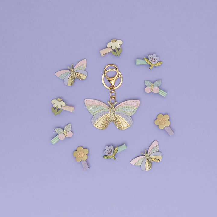 Mimi & Lula Striped Butterfly Clips
