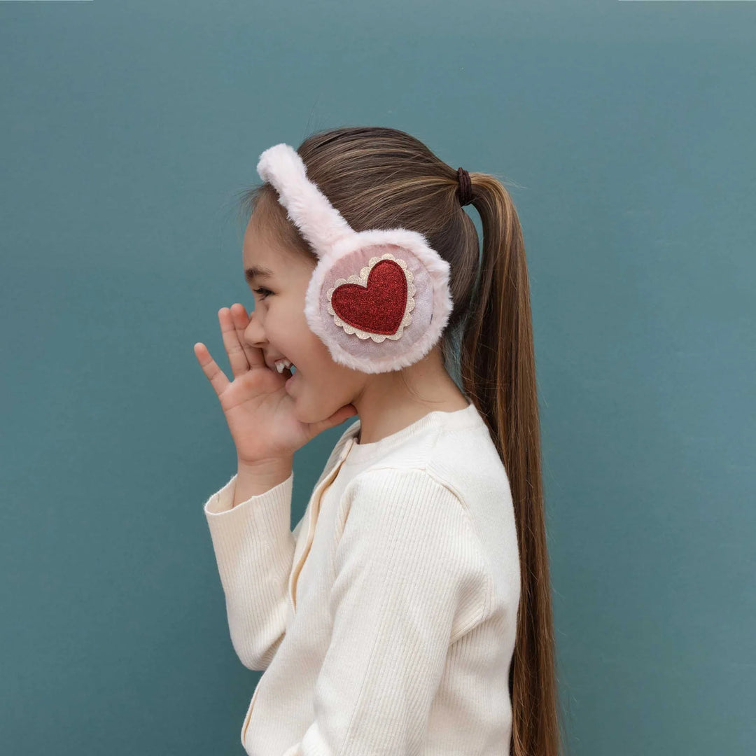Mimi & Lula Dreamy Heart Earmuffs
