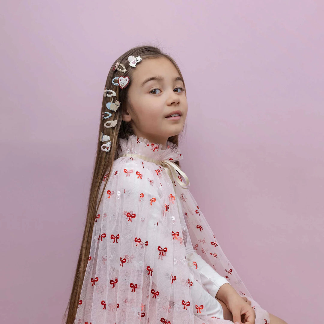 Mimi & Lula Cutsey Bow Print Cape