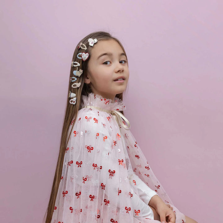 Mimi & Lula Cutsey Bow Print Cape