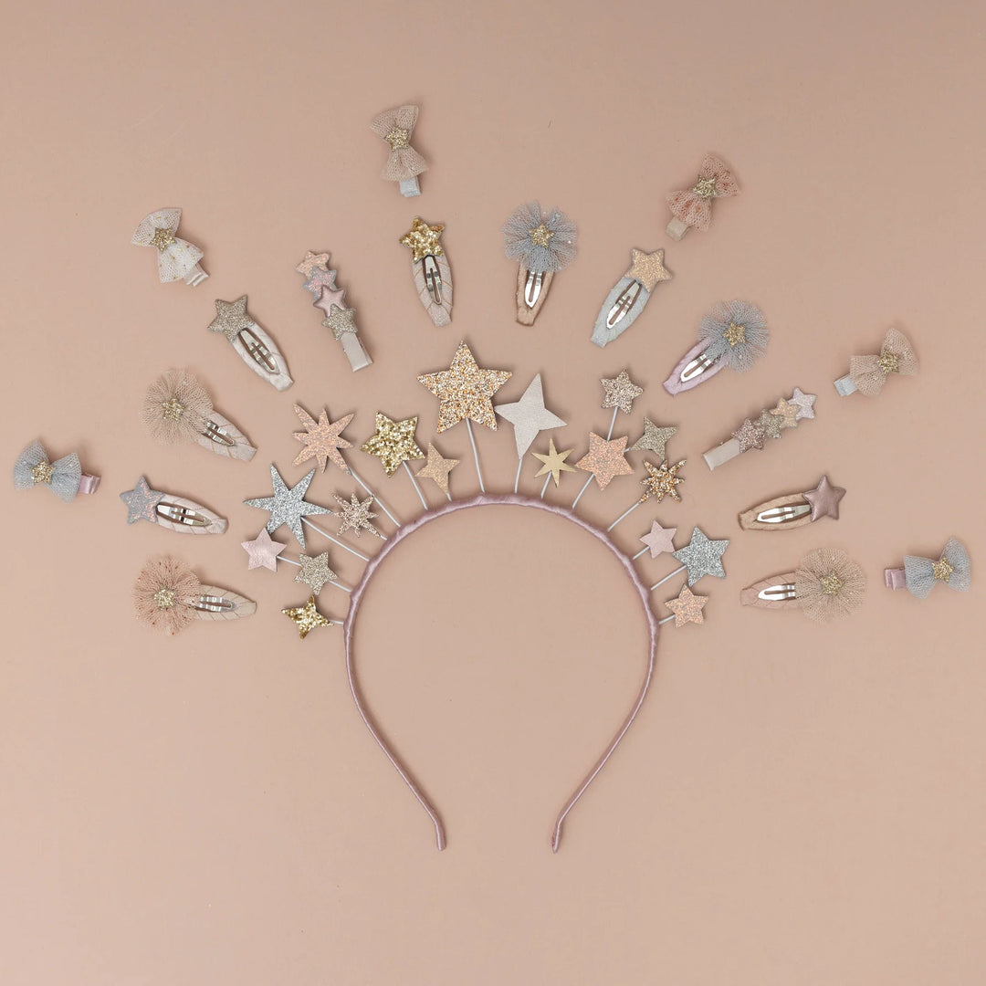 Mimi & Lula Mini Tulle Rosette Clips