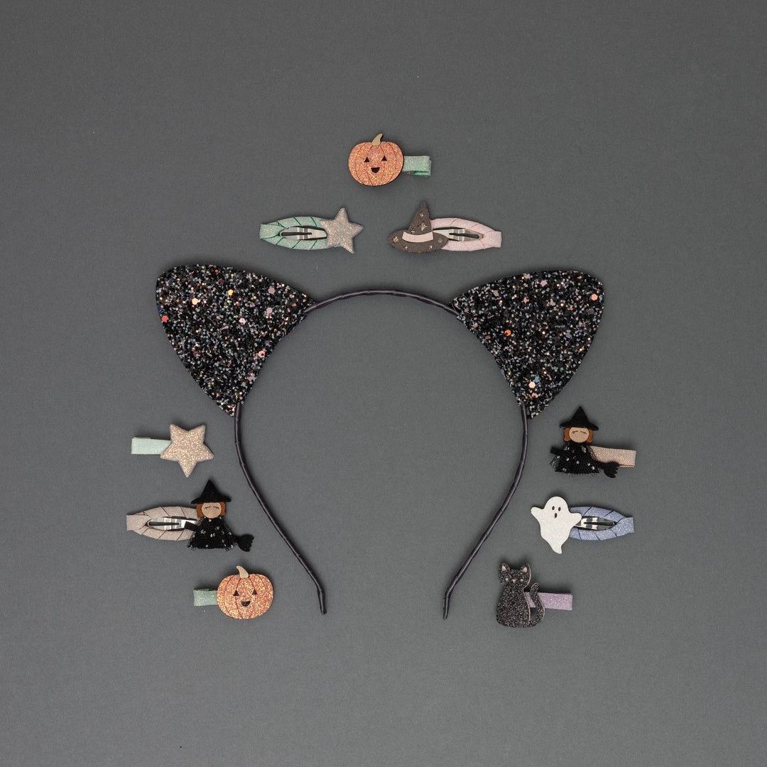 Mimi & Lula Spooky Glitter Cat Ears