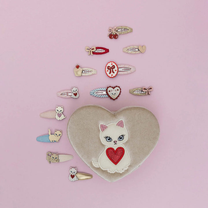 Mimi & Lula Kitty Heart Bag