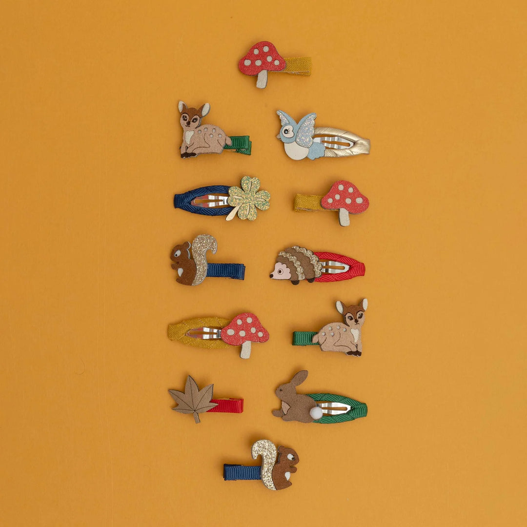Mimi & Lula Woodland Pals Mini Hair Clips
