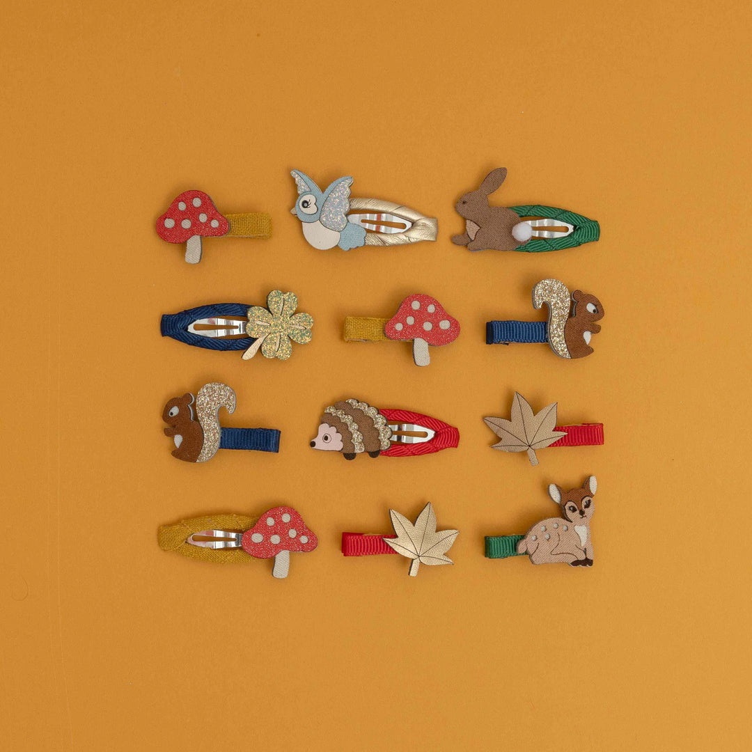 Mimi & Lula Woodland Pals Mini Hair Clips