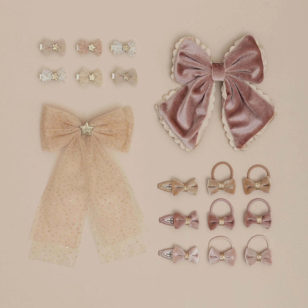Mimi & Lula Velvet Tinkerbell Mini Hair Ties