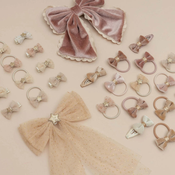 Mimi & Lula Velvet Tinkerbell Mini Hair Ties