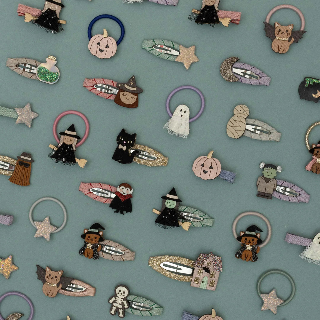 Mimi & Lula Halloween Cat Mini Hair Ties
