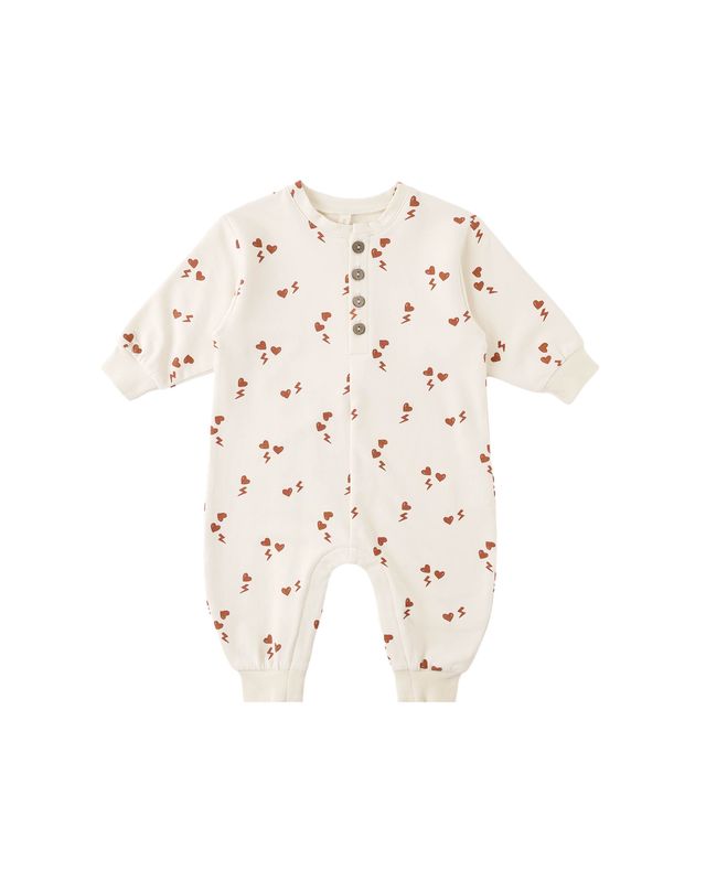 Quincy Mae Relaxed Jumpsuit - Electric Heart
