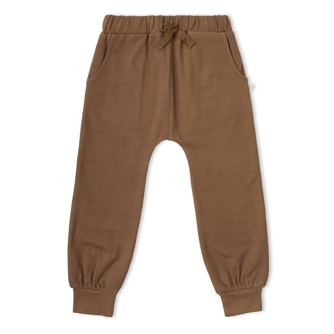 Makemake Organics Jogger Sweatpants - Brown