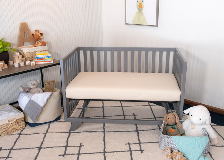 Naturepedic Breathable Organic 2-Stage Baby Crib Mattress