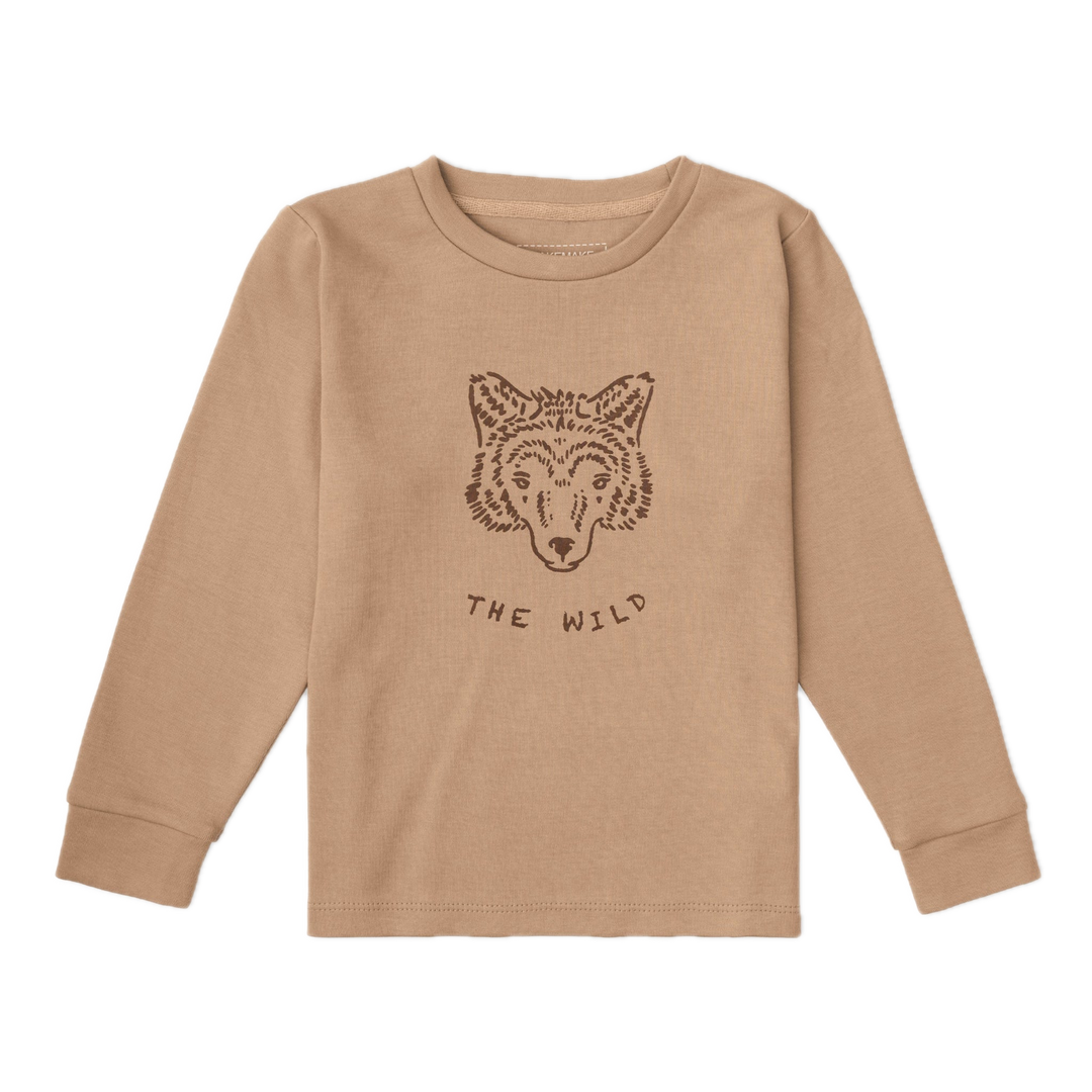 Makemake Organics Long Sleeve Tee - The Wild Fox