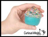 Cupcake Shaped Molasses Stretch Ball