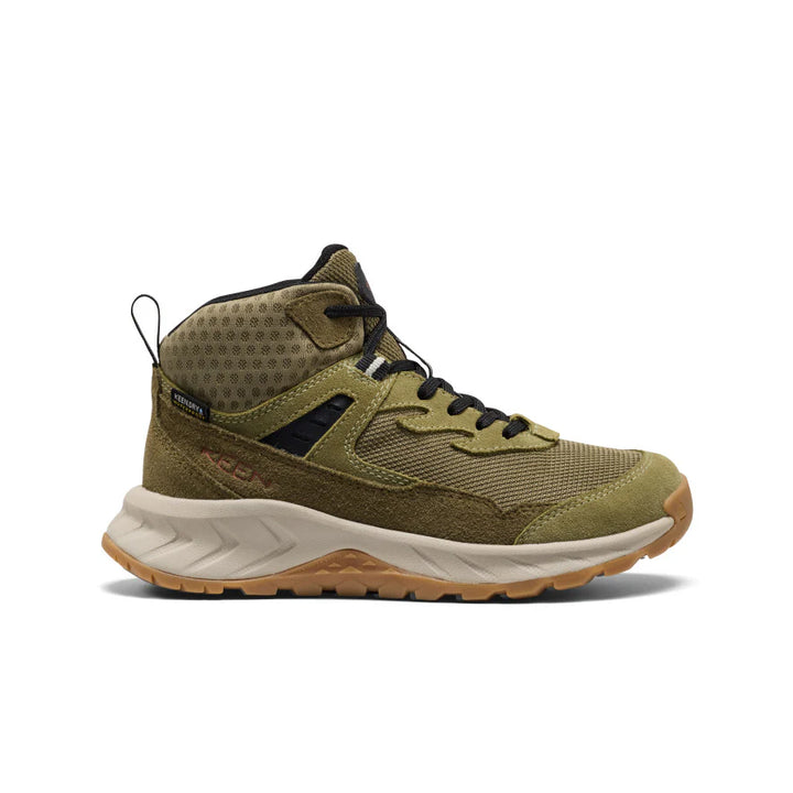 Keen Hightrail Waterproof Hiking Boot - Dark Olive/Martini Olive