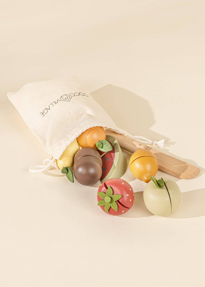Coco Village Wooden Fruits Playset