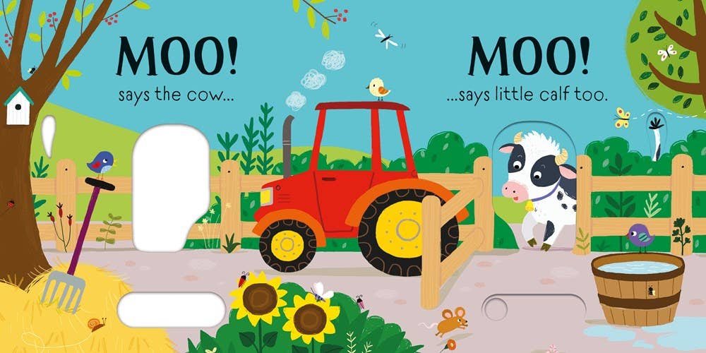 Usborne Slider Sound Books Moo!