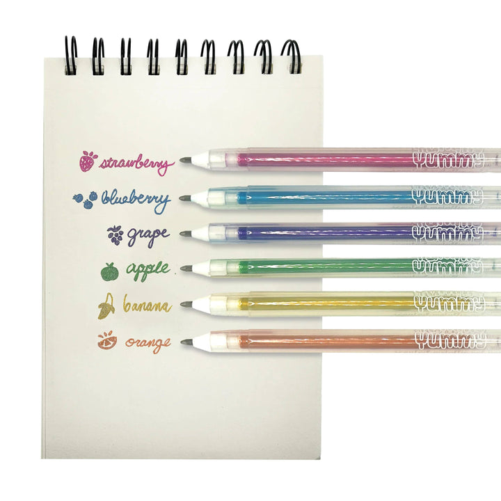 Ooly Yummy Yummy Scented Metallic Gel Pens (Set of 6)