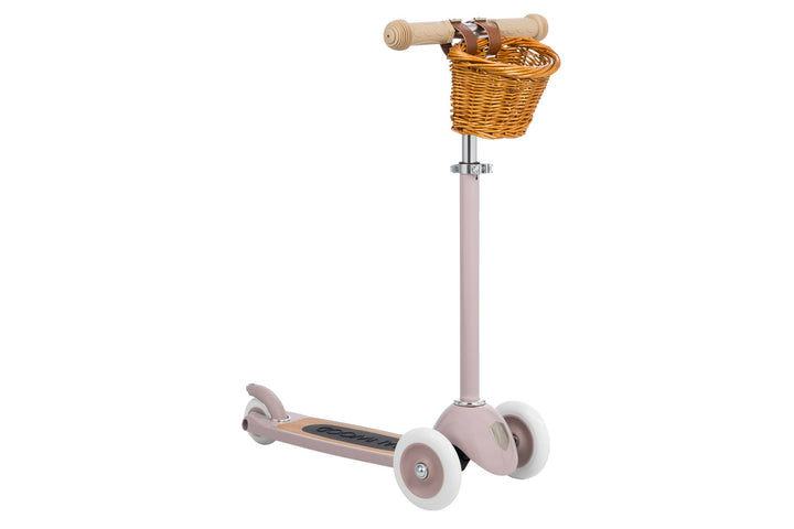 Banwood Vintage 3-Wheel Scooter - Dusty Pink