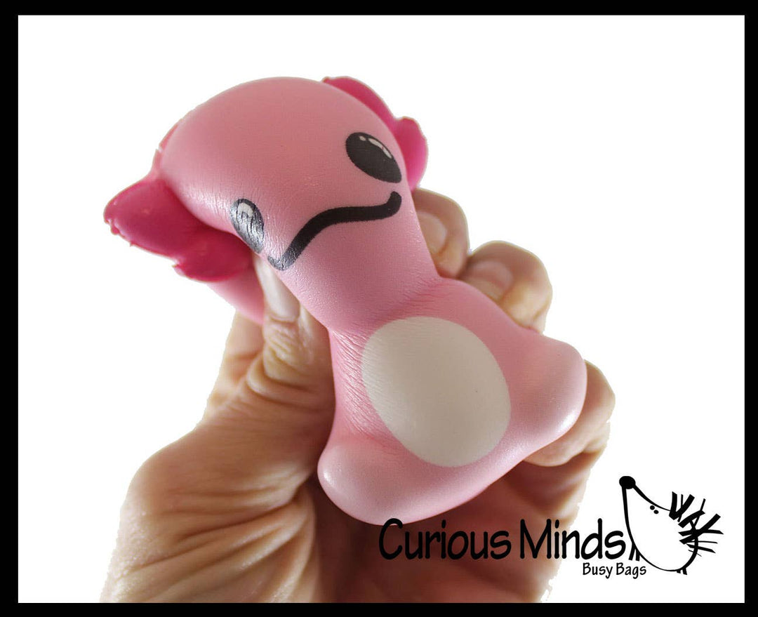 Curious Minds Toys Axolotl Slow Rise Squishy Toys