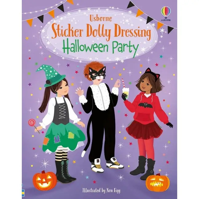 Usborne Sticker Dolly Dressing Halloween Party