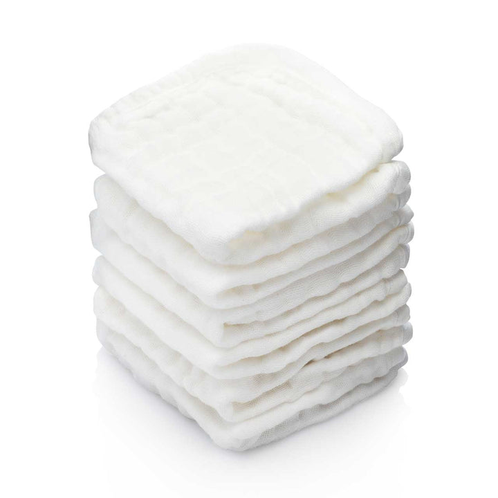 Parker Baby Co. Muslin Cotton Baby Washcloths - 6 Pack