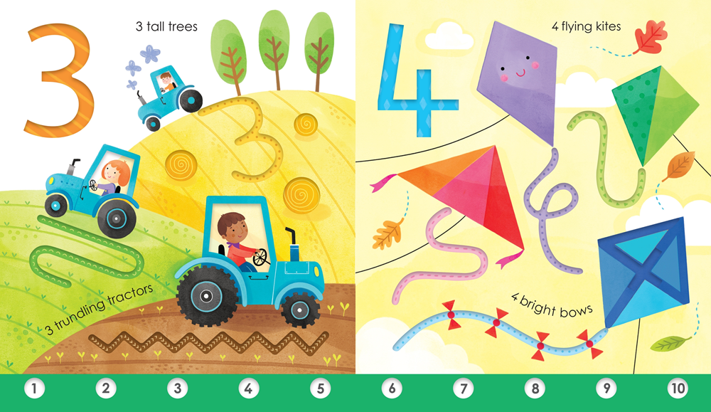 Usborne Fingertrail 123