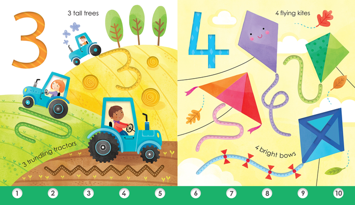 Usborne Fingertrail 123