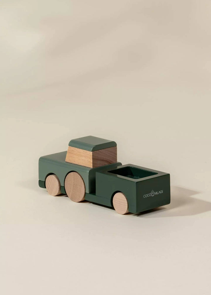 Coco Village Wooden Vehicle - Farm Tractor