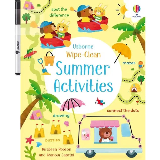 Usborne Wipe-Clean Summer Activities