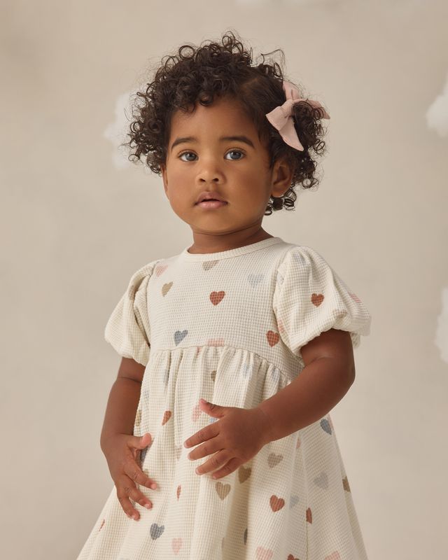 Quincy Mae Darla Dress - Confetti Hearts