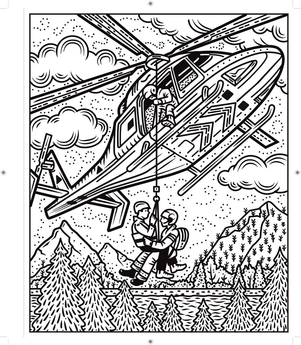 Usborne Planes and Helicopters Magic Painting Book