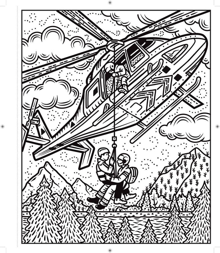 Usborne Planes and Helicopters Magic Painting Book