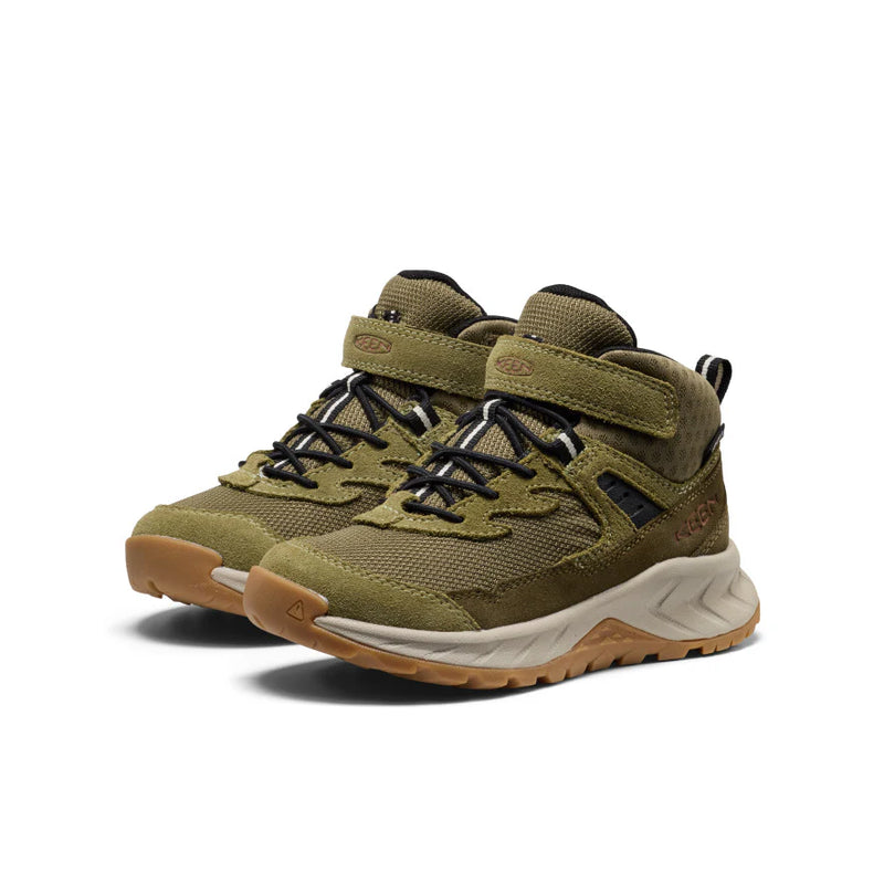 Keen Hightrail Waterproof Hiking Boot - Dark Olive/Martini Olive
