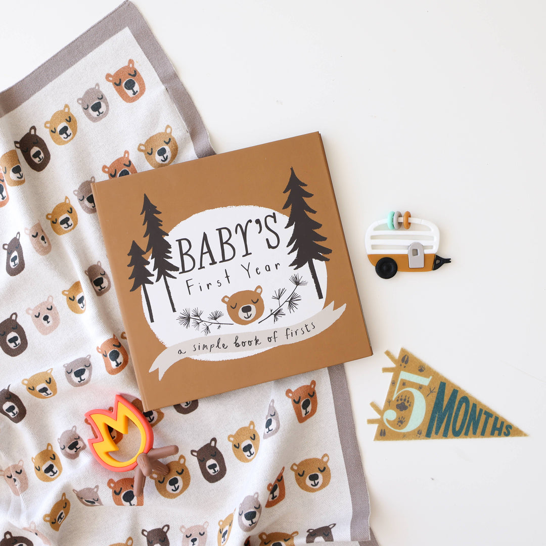 Lucy Darling Little Camper Campfire Baby Teether