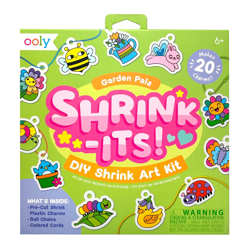 Ooly Shrink-Its! Diy Shrink Art Kit - Garden Pals
