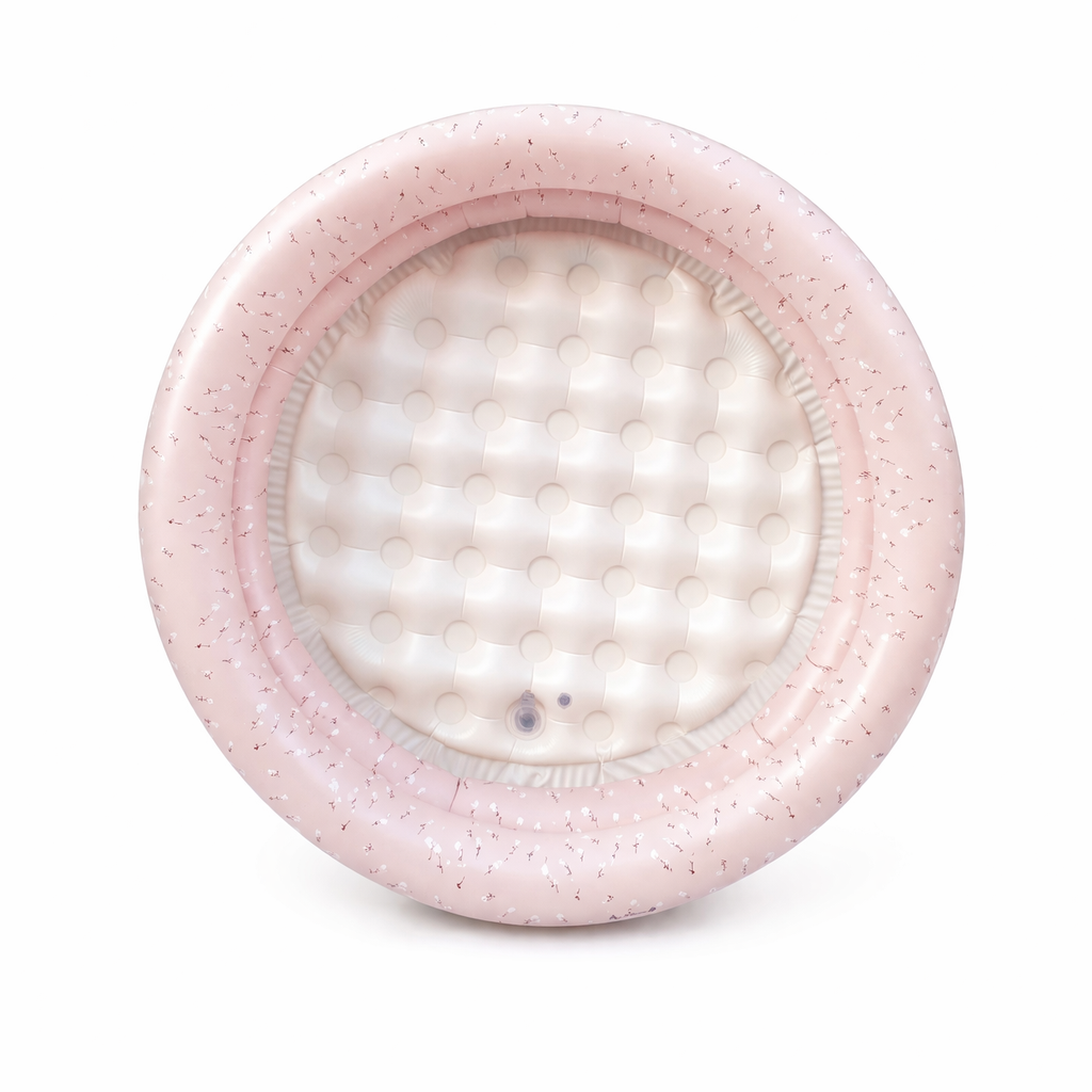 Ali+Oli Two-Ring Inflatable Kiddie Pool - Peony