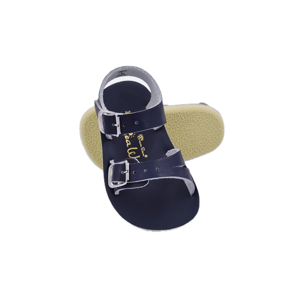 Hoy Shoes Salt Water Sandals - Sun-San Sea Wee Navy