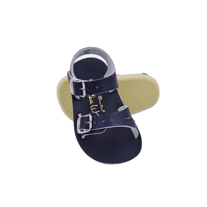 Hoy Shoes Salt Water Sandals - Sun-San Sea Wee Navy