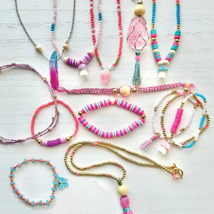 Bright Stripes Wish Craft Mystical Jewelry Studio