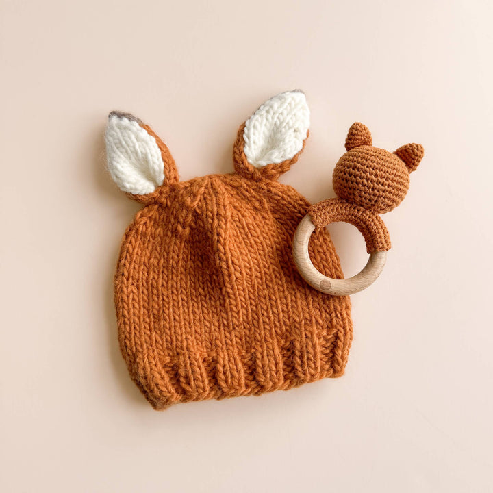 The Blueberry Hill Rusty Fox Hat - Clay