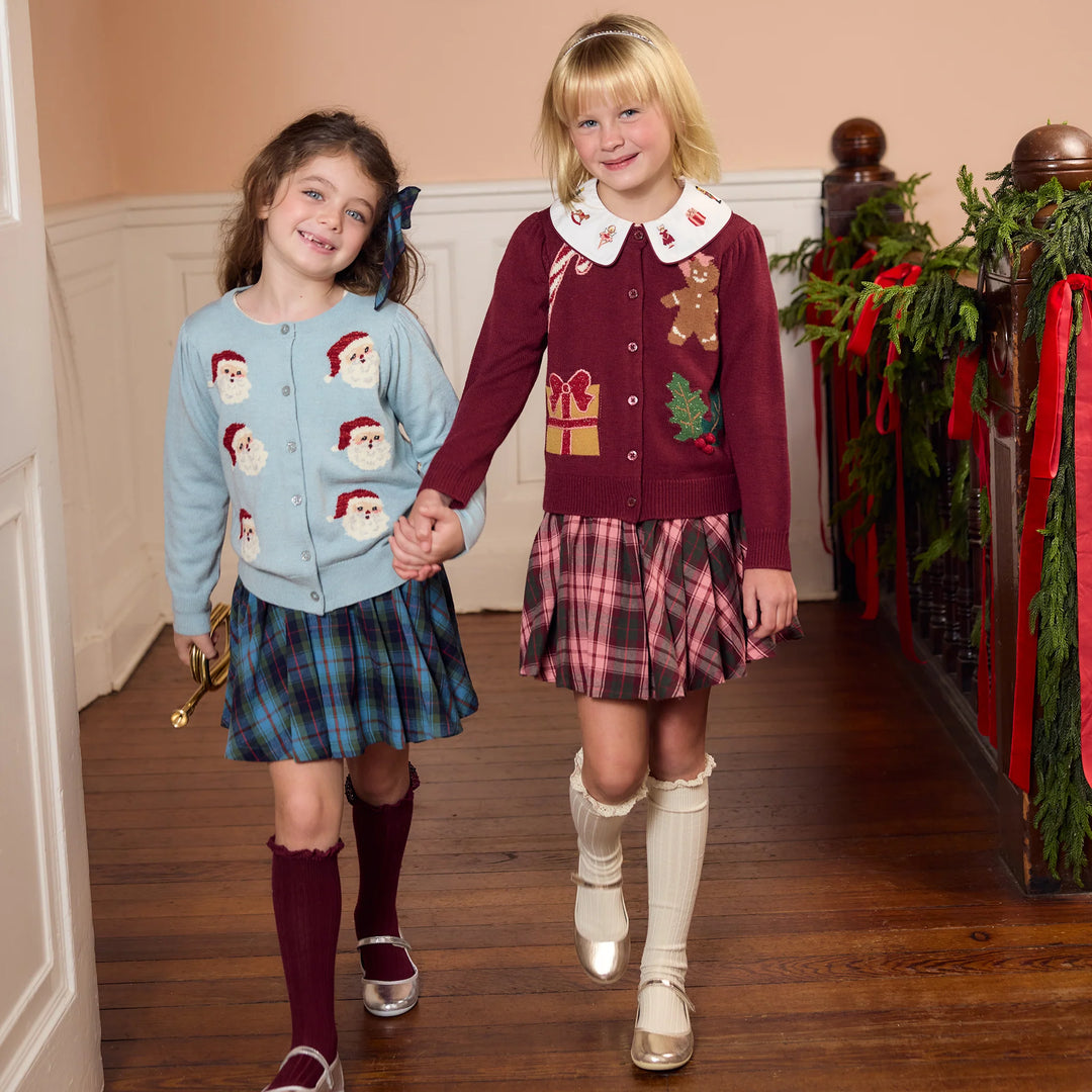Pink Chicken Constance Sweater - Holiday Patches