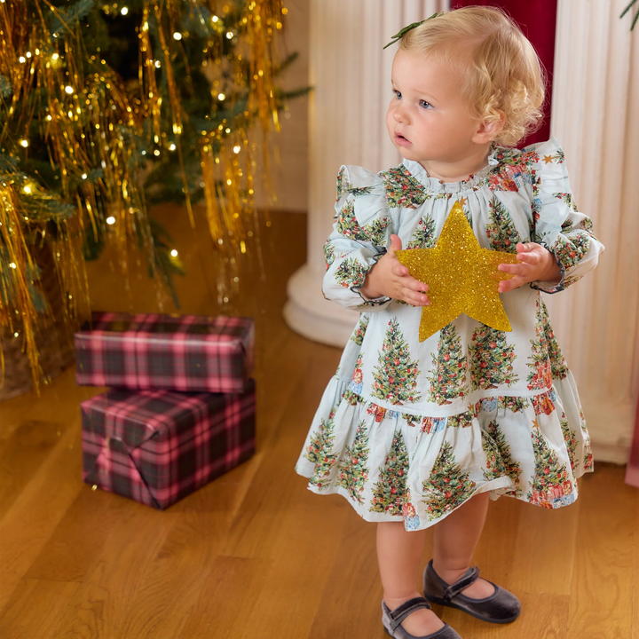 Pink Chicken Harper Dress Set - Trees And Presents