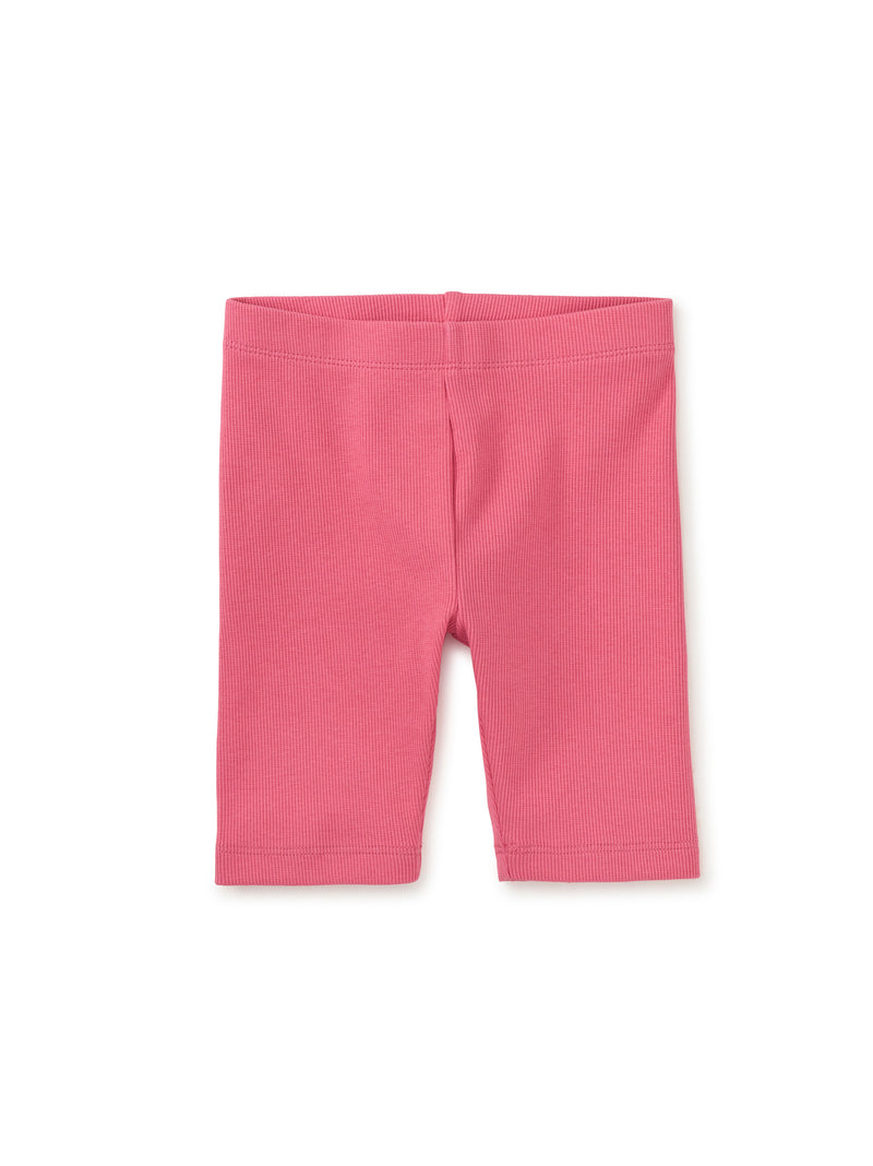 Tea Collection Ribbed Bike Shorts - Desert Rose