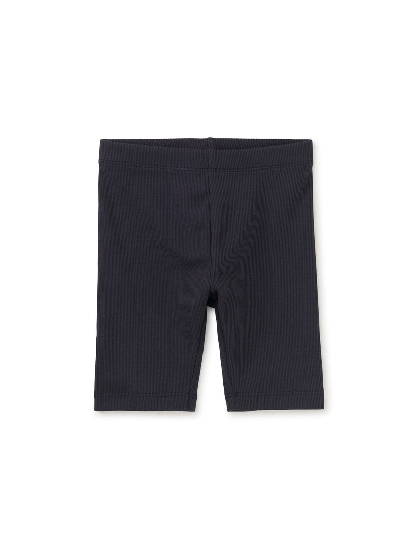 Tea Collection Ribbed Bike Shorts - Indigo