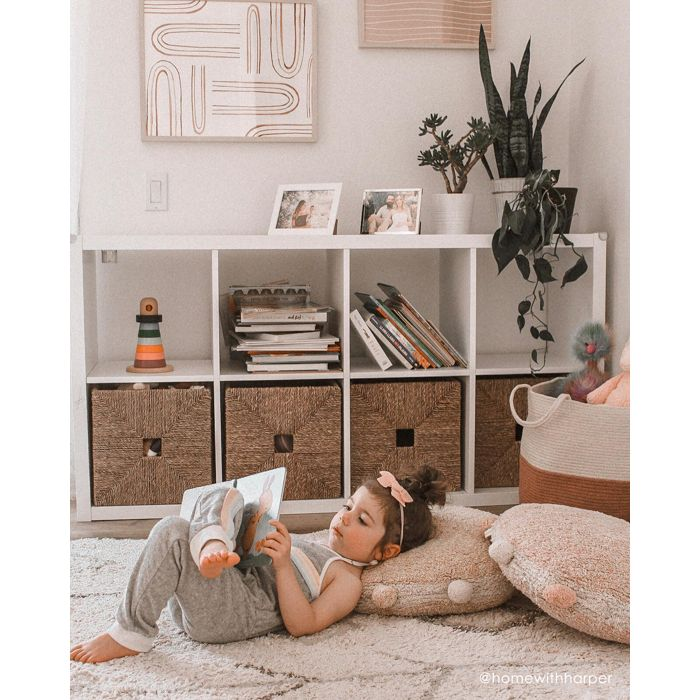 Lorena Canals Floor Cushion - Bubbly Vintage Nude