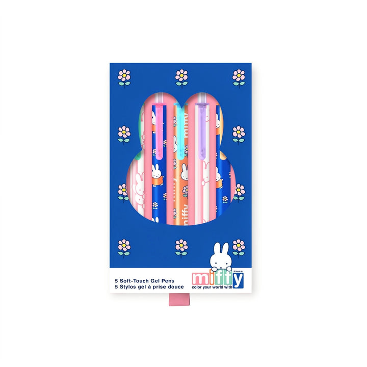 Studio Oh! Miffy Dreamy Petals Soft-Touch Gel Pen Set