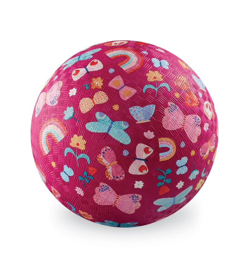 Crocodile Creek 7" Playball - Pink Butterfly